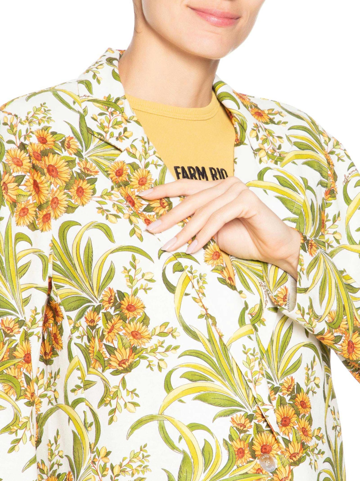 Blazer Feminino Abacaflor Verde  Farm