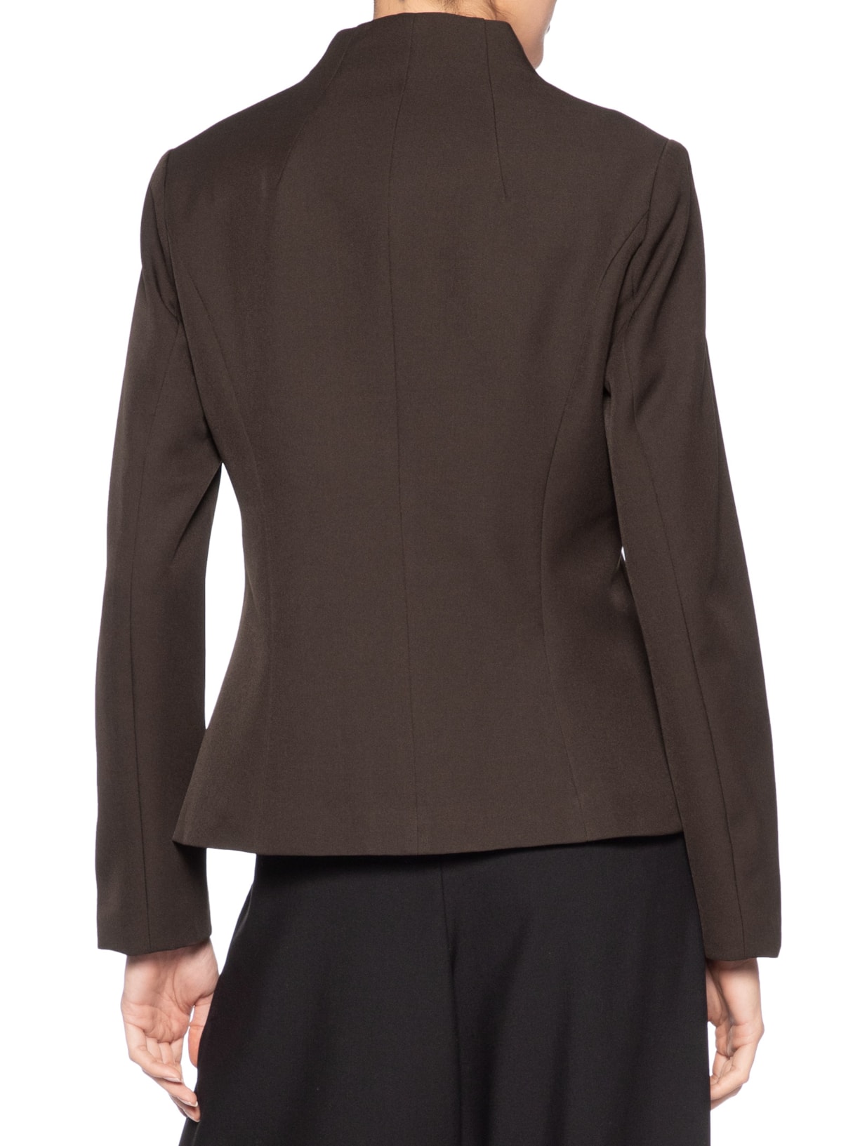 Blazer Feminino Acinturado Alfaiataria Marrom '2Essential