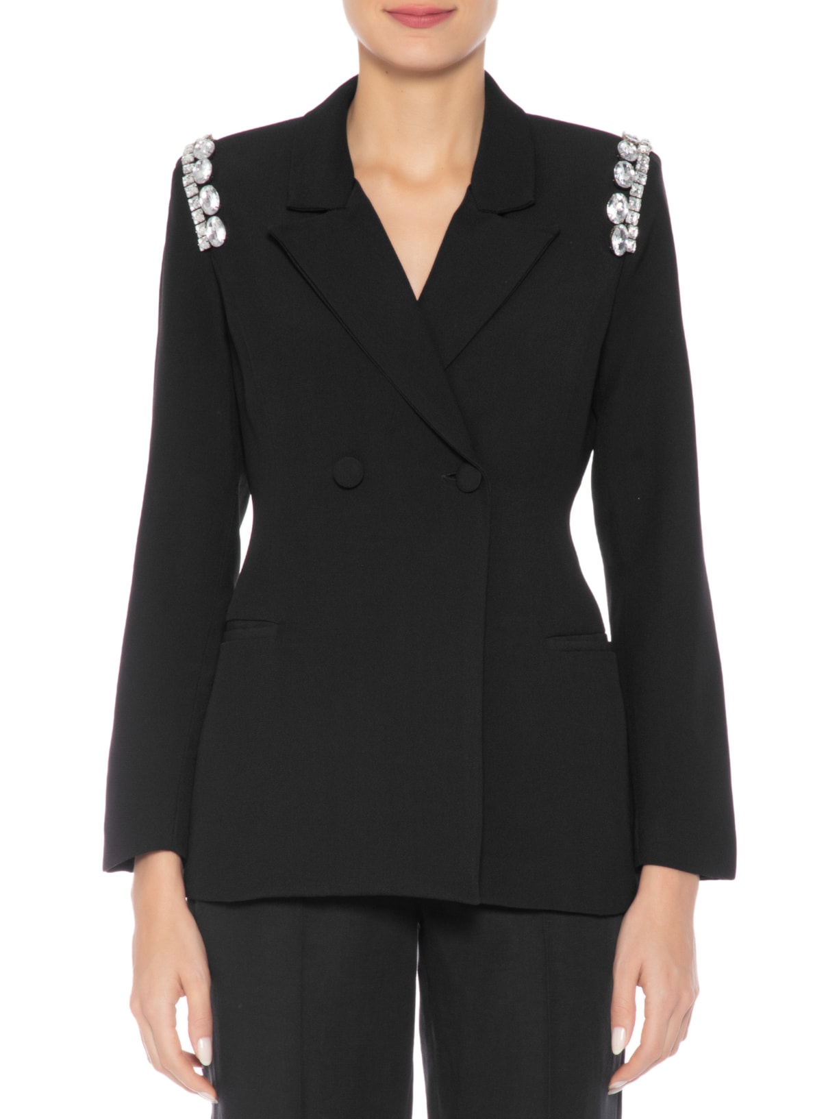 Blazer Feminino Ale Cristais Preto Iorane