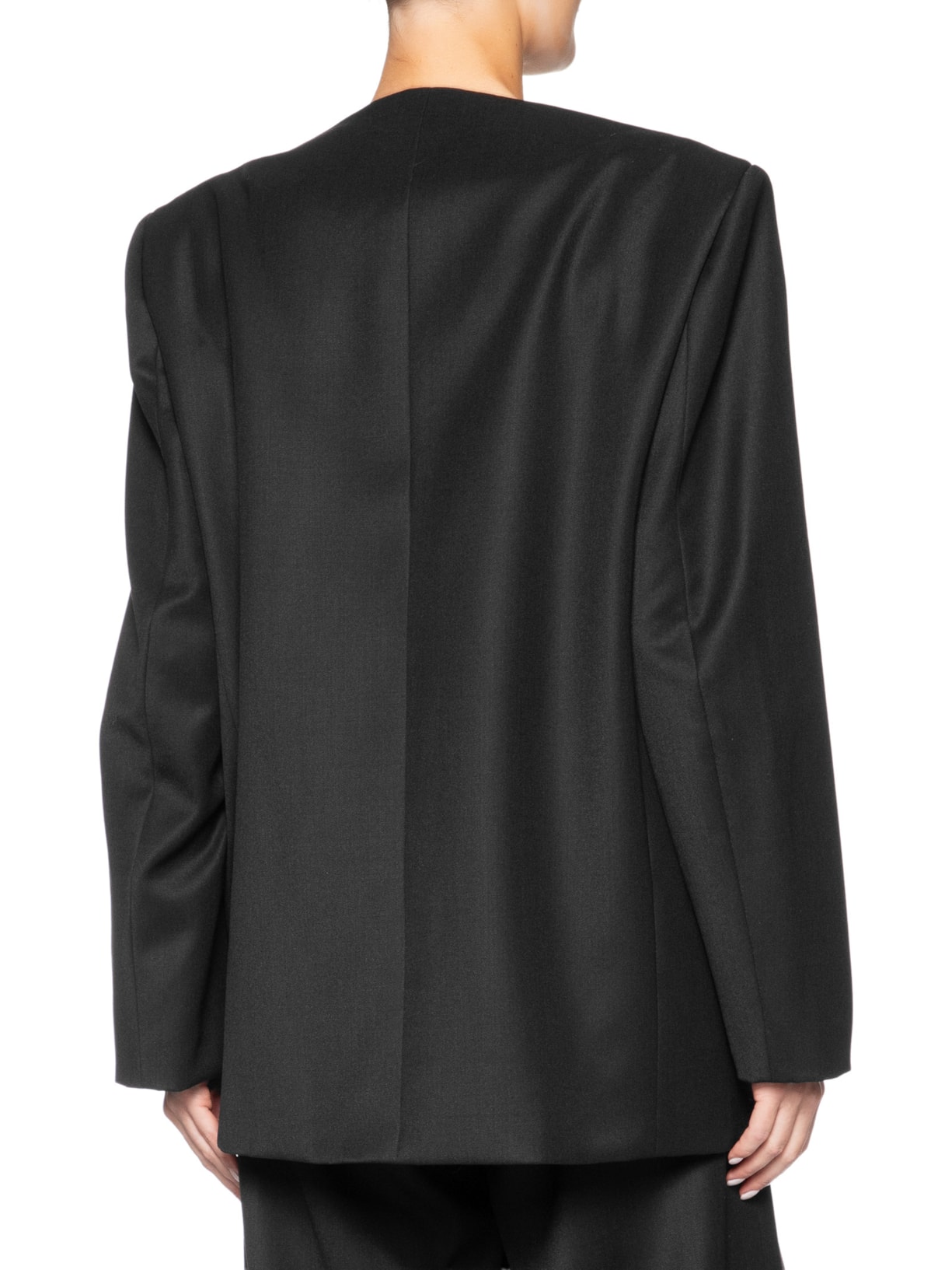 Blazer Feminino Alfaiataria Lã Preto Galavote