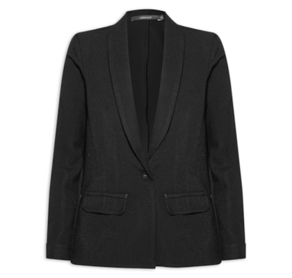 Blazer Feminino Alfaiataria - Preto