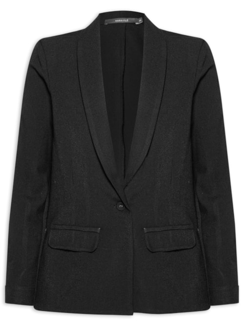 Blazer Feminino Alfaiataria - Preto