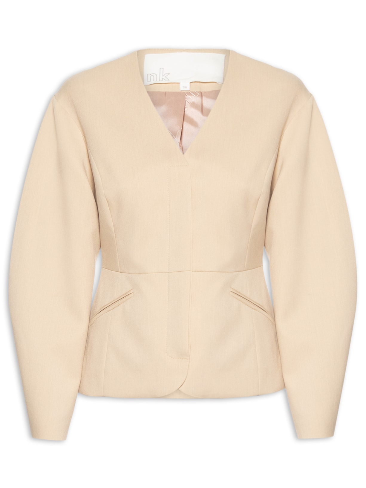 Blazer Feminino Alfaiataria Speed Lua - Bege