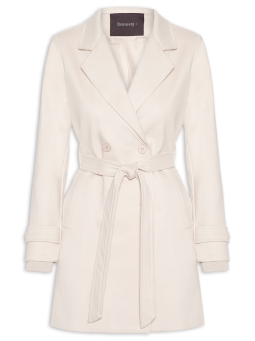 Blazer Feminino Alongado - Off White