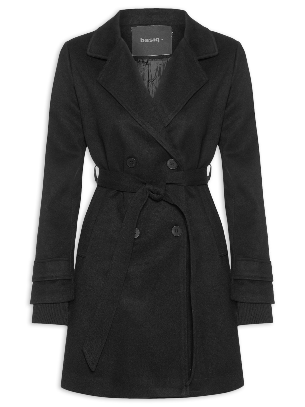 Blazer Feminino Alongado - Preto