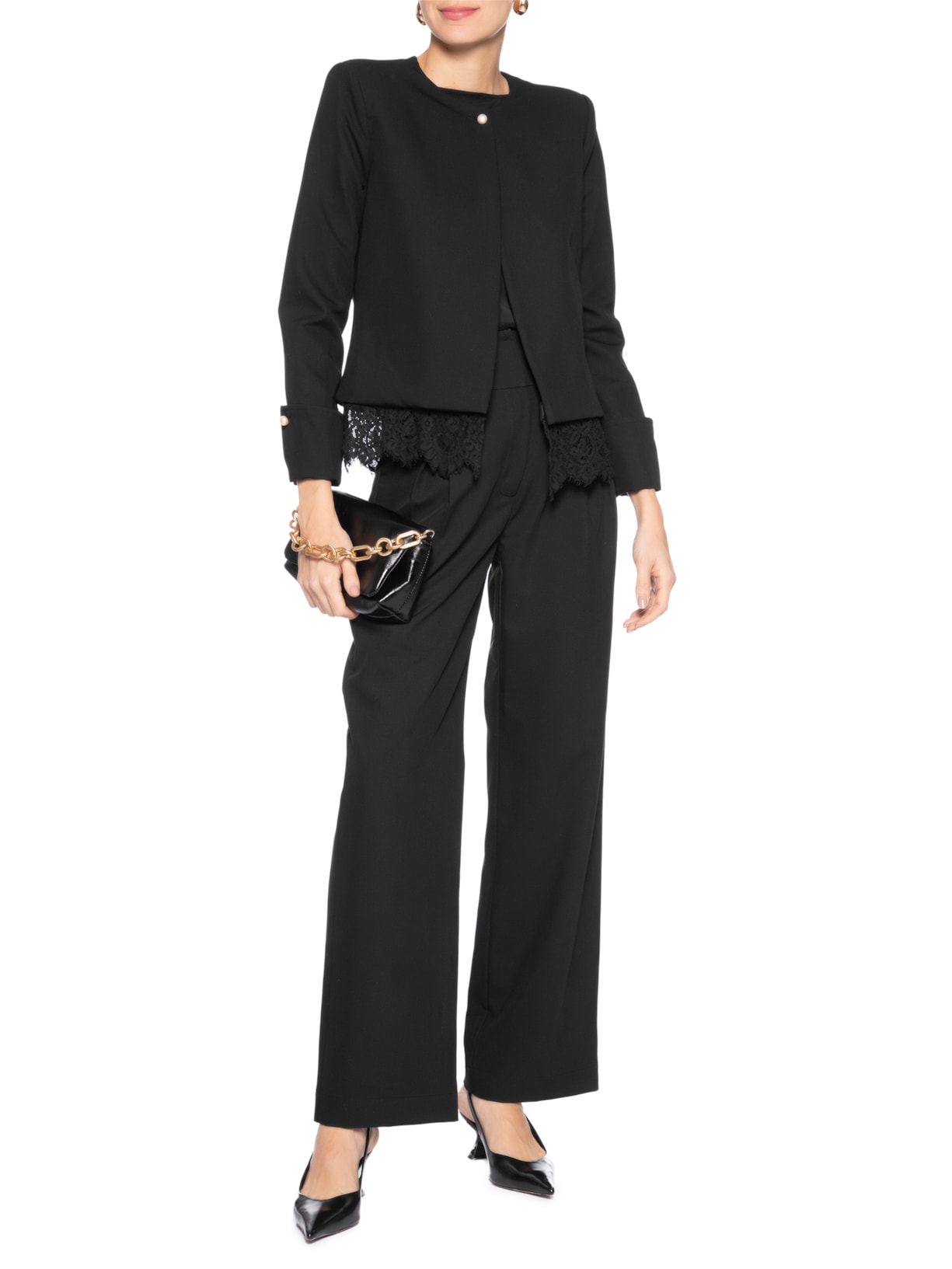 Blazer Feminino Andressa Preto Iorane