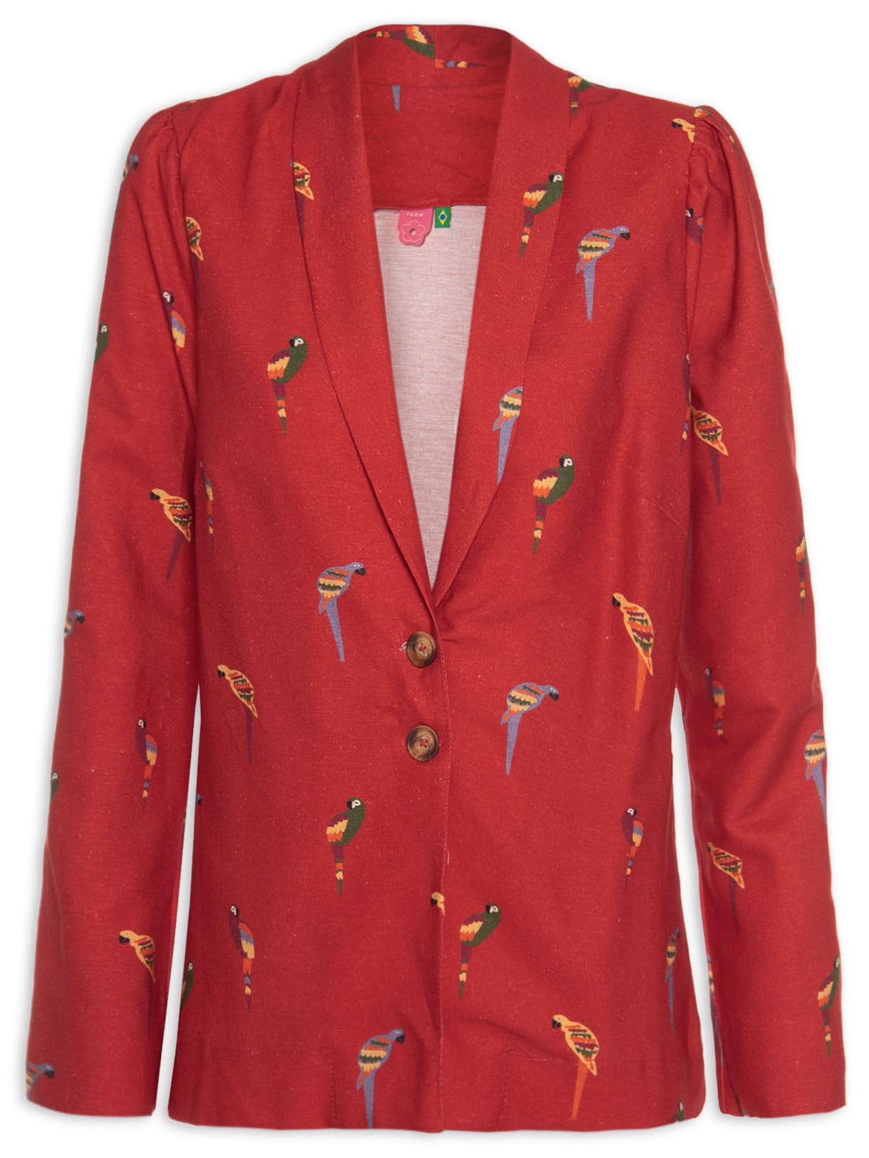 Blazer Feminino Araritas - Vermelho