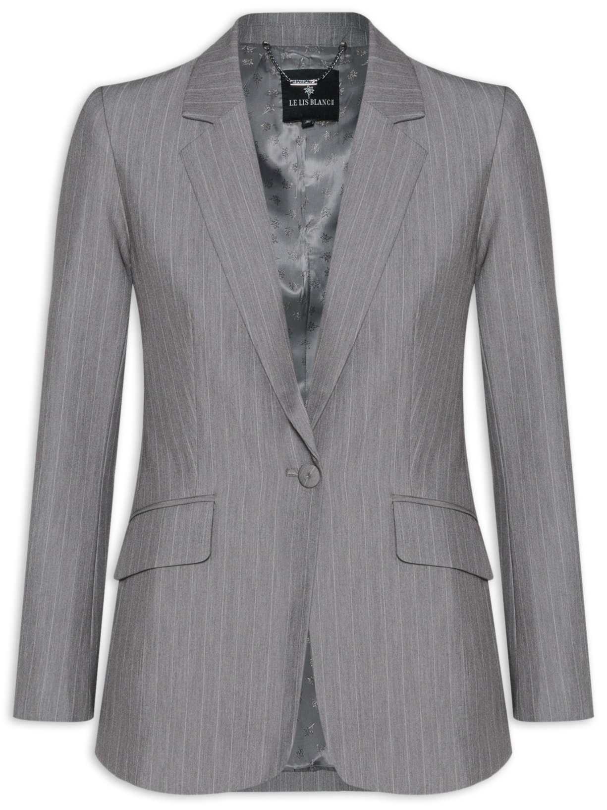 Blazer Feminino Bia - Cinza