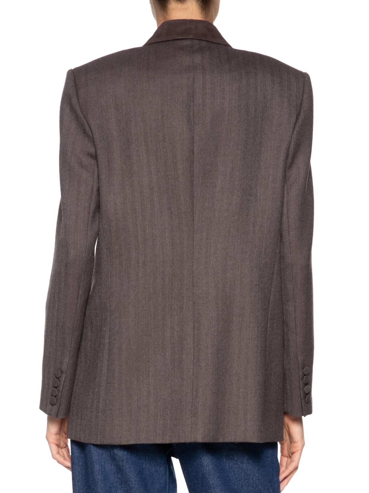  Blazer Feminino Carmella Marrom Carol Bassi