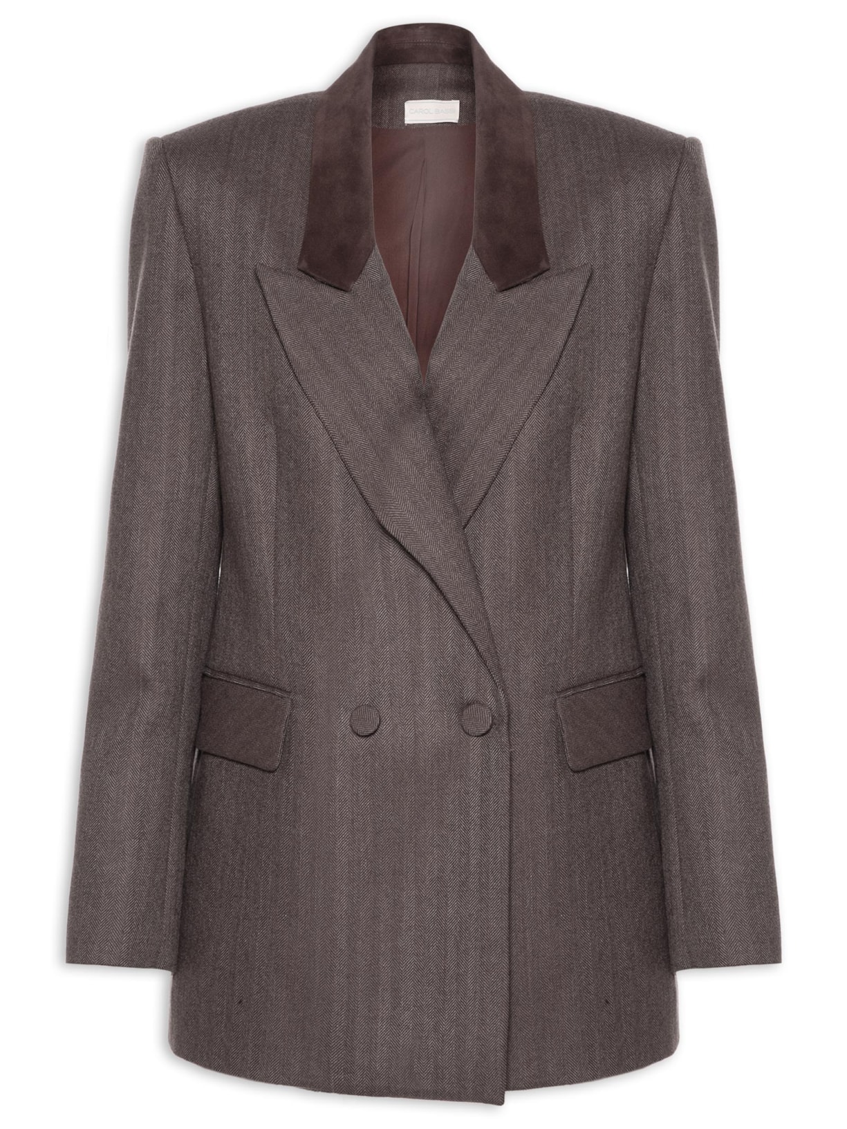 Blazer Feminino Carmella - Marrom