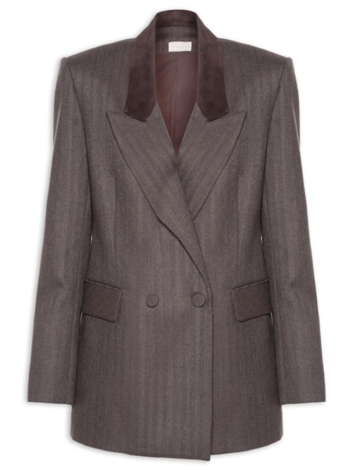 Blazer Feminino Carmella - Marrom
