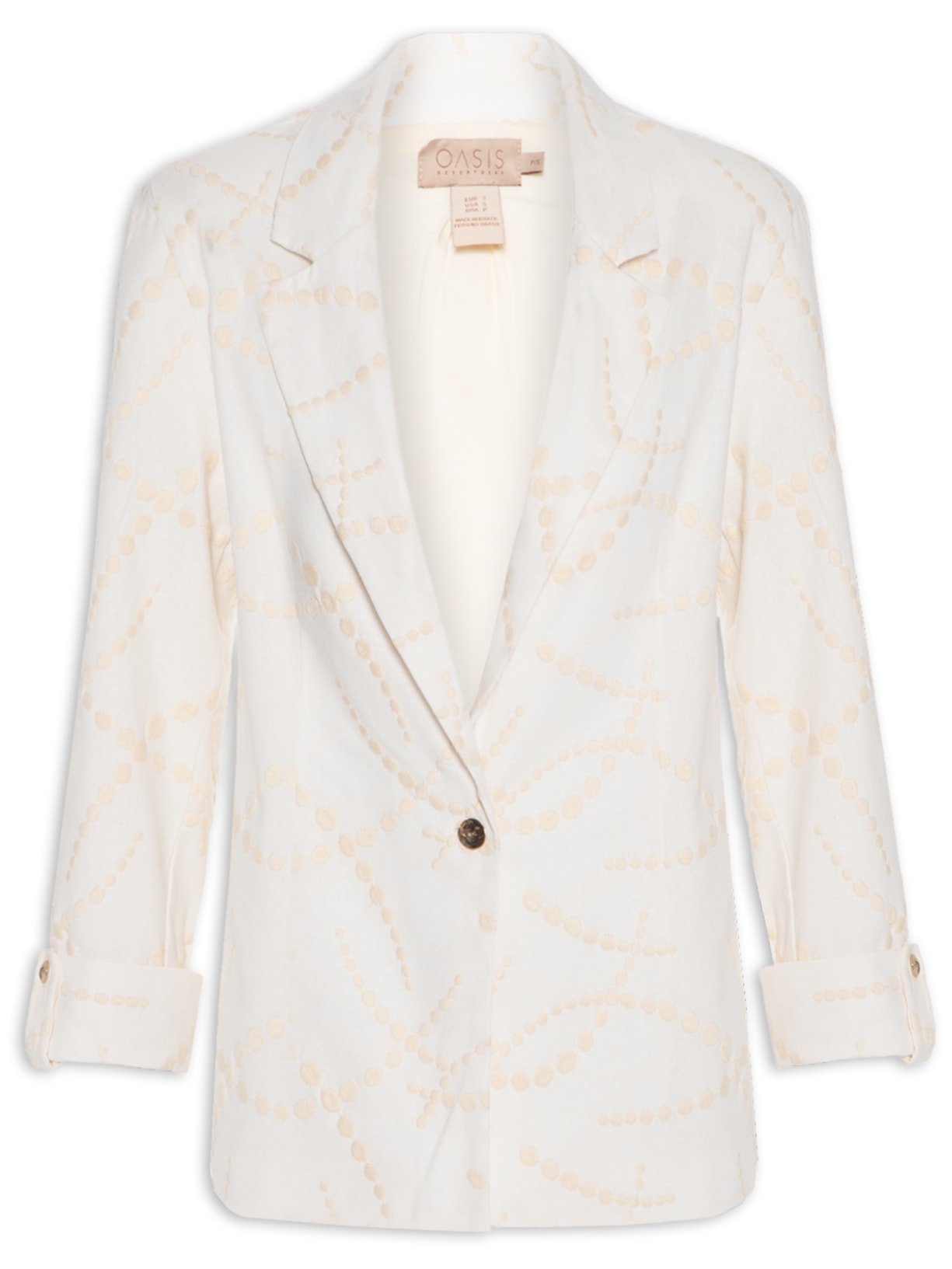 Blazer Feminino Carmen - Bege