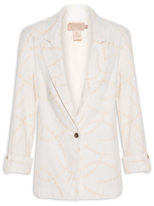 Blazer Feminino Carmen - Bege
