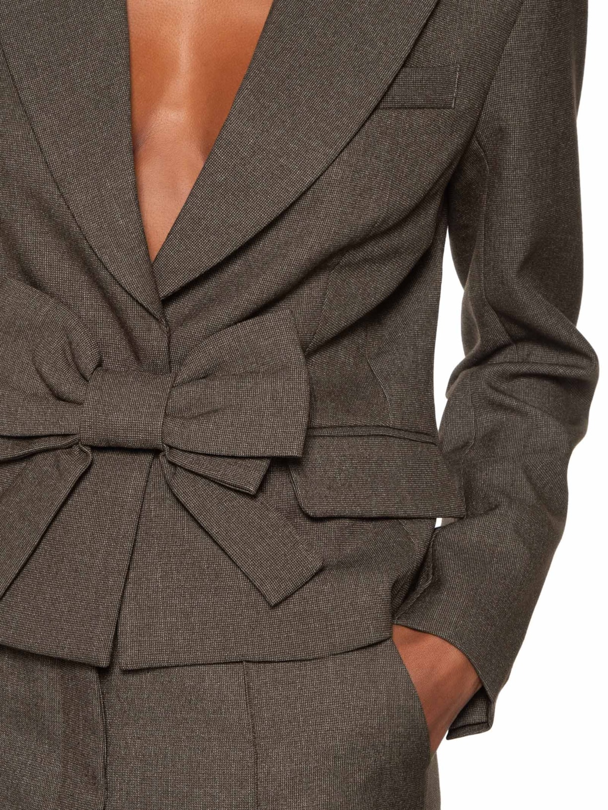 Blazer Feminino Charlotte Marrom Bo.bô