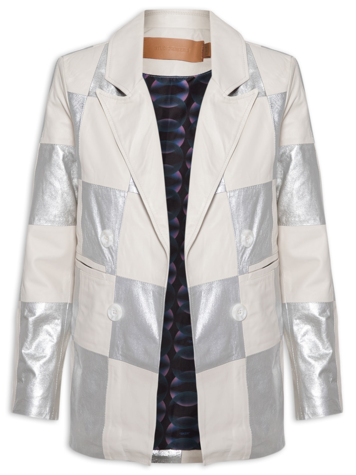Blazer Feminino Chess - Off White