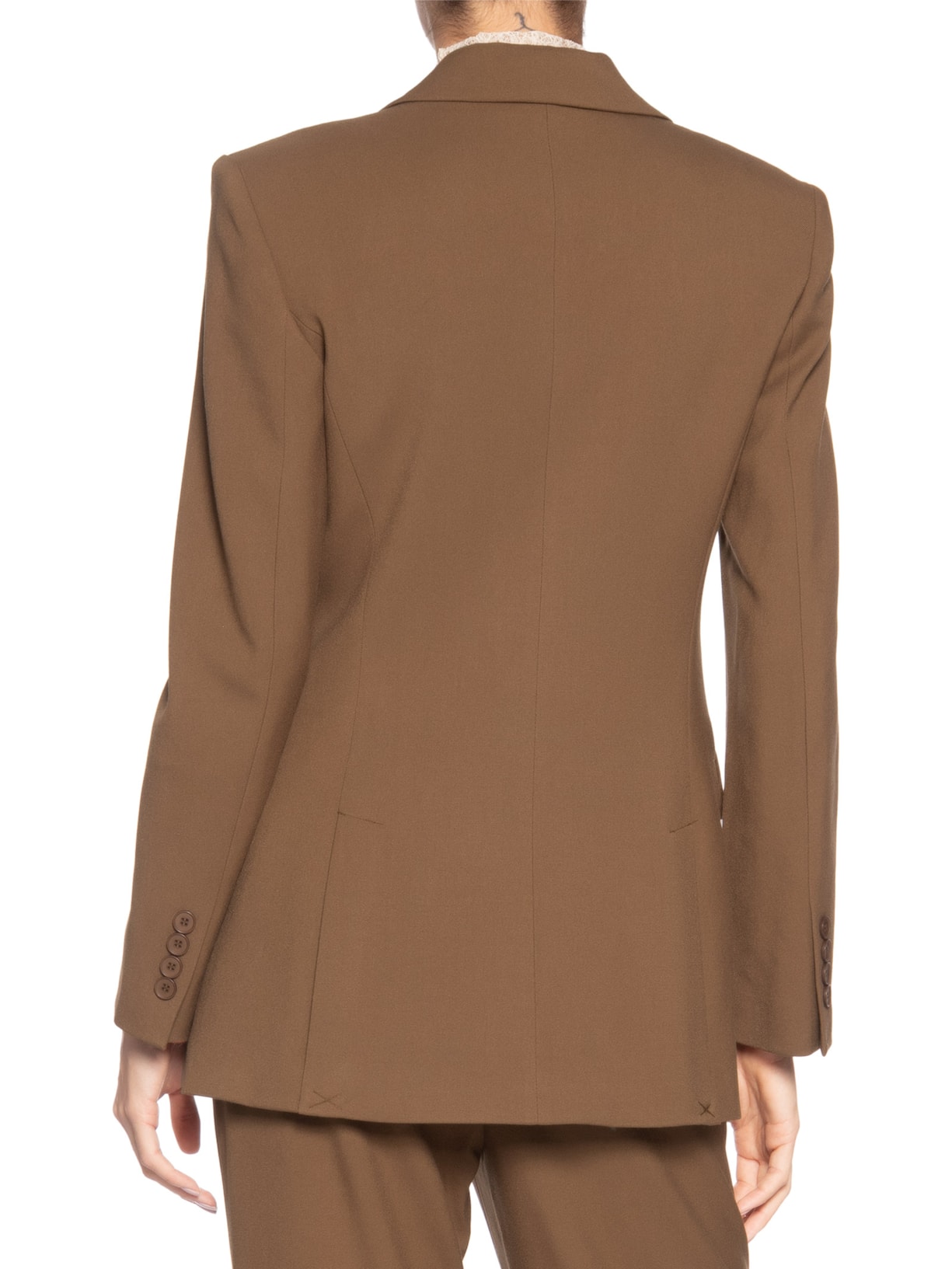 Blazer Feminino Clary Twill Toffee Marrom Bo.bô