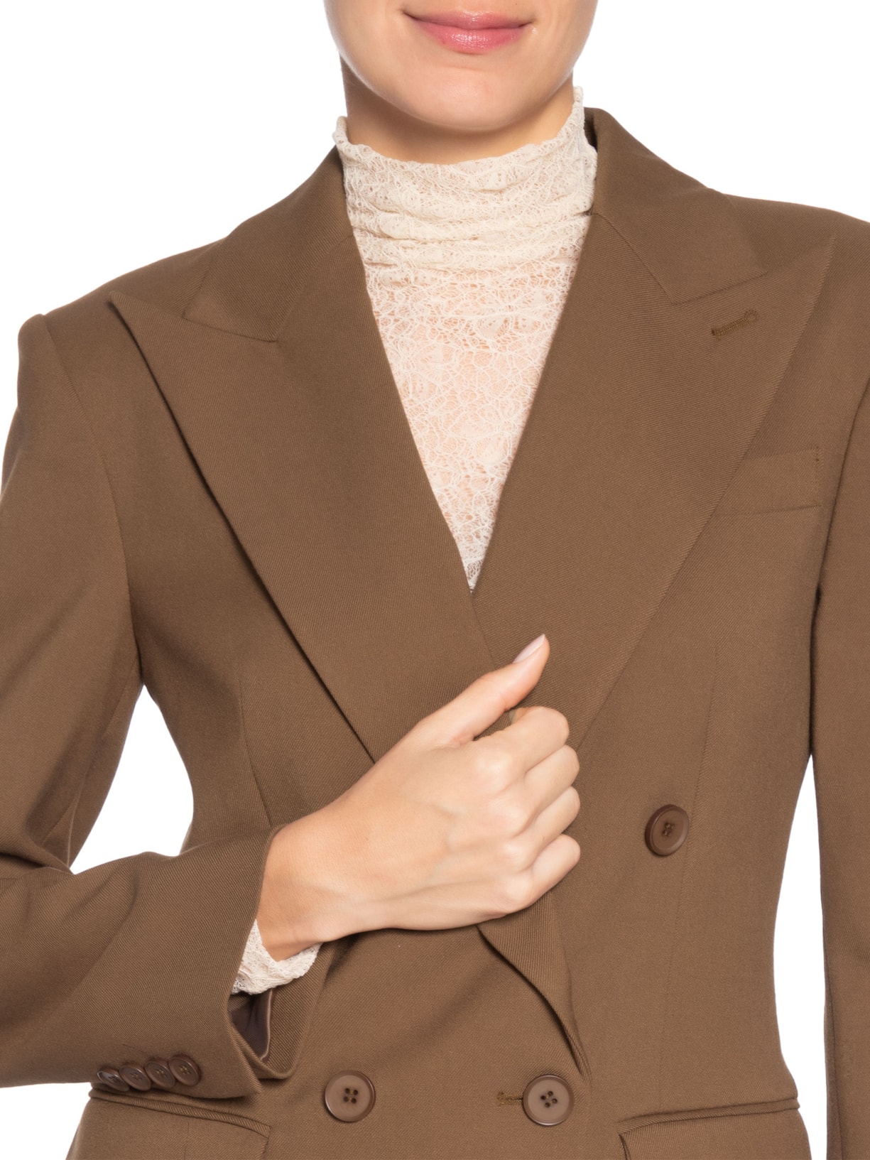 Blazer Feminino Clary Twill Toffee Marrom Bo.bô