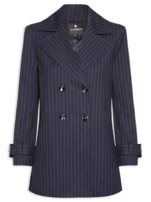 Blazer Feminino Coat Ruth – Azul