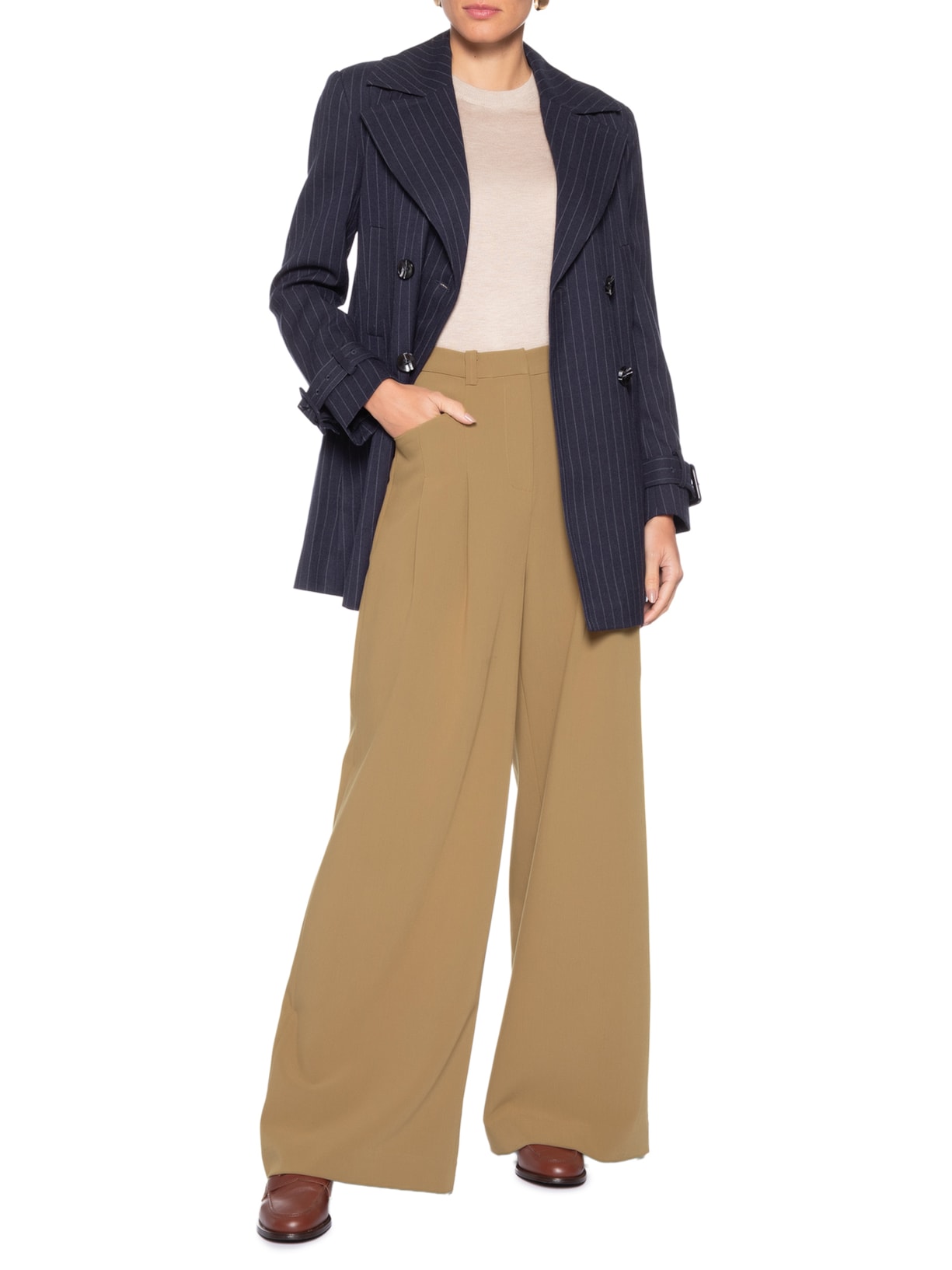 Blazer Feminino Coat Ruth – Azul Le Lis