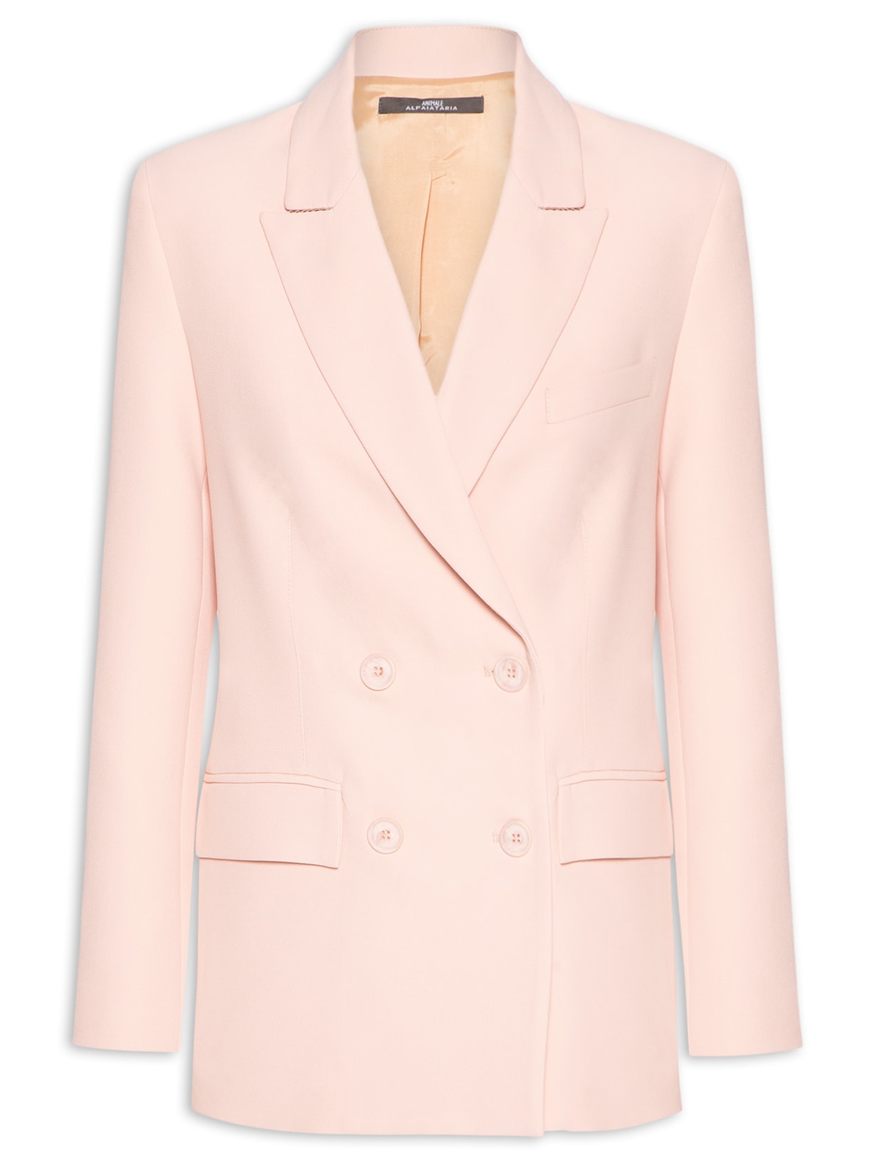 Blazer Feminino Crepe - Rosa