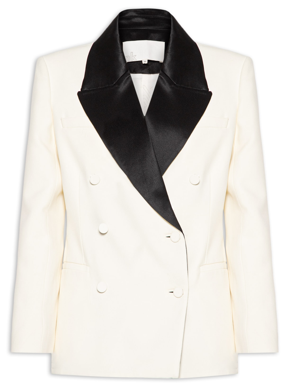 Blazer Feminino Crepe Swan Jordyn – Branco