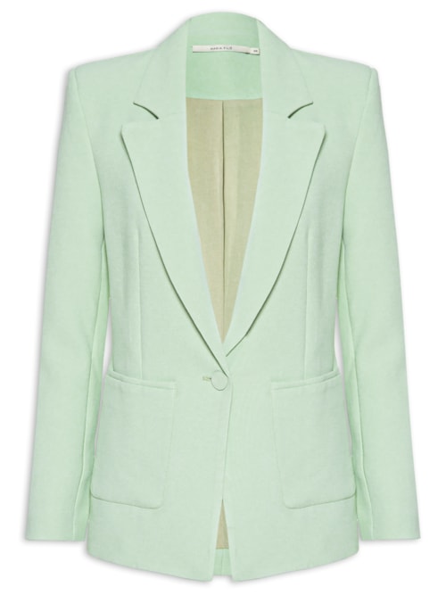 Blazer Feminino Crepe - Verde