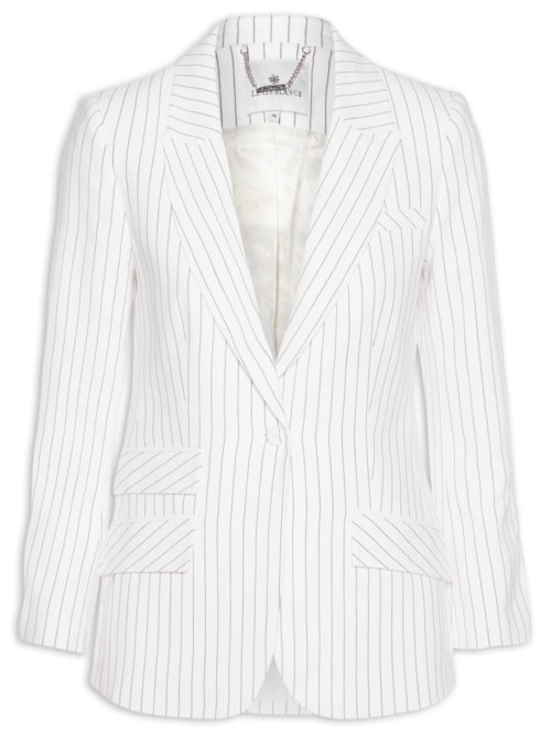 Blazer Feminino Fabiana - Branco