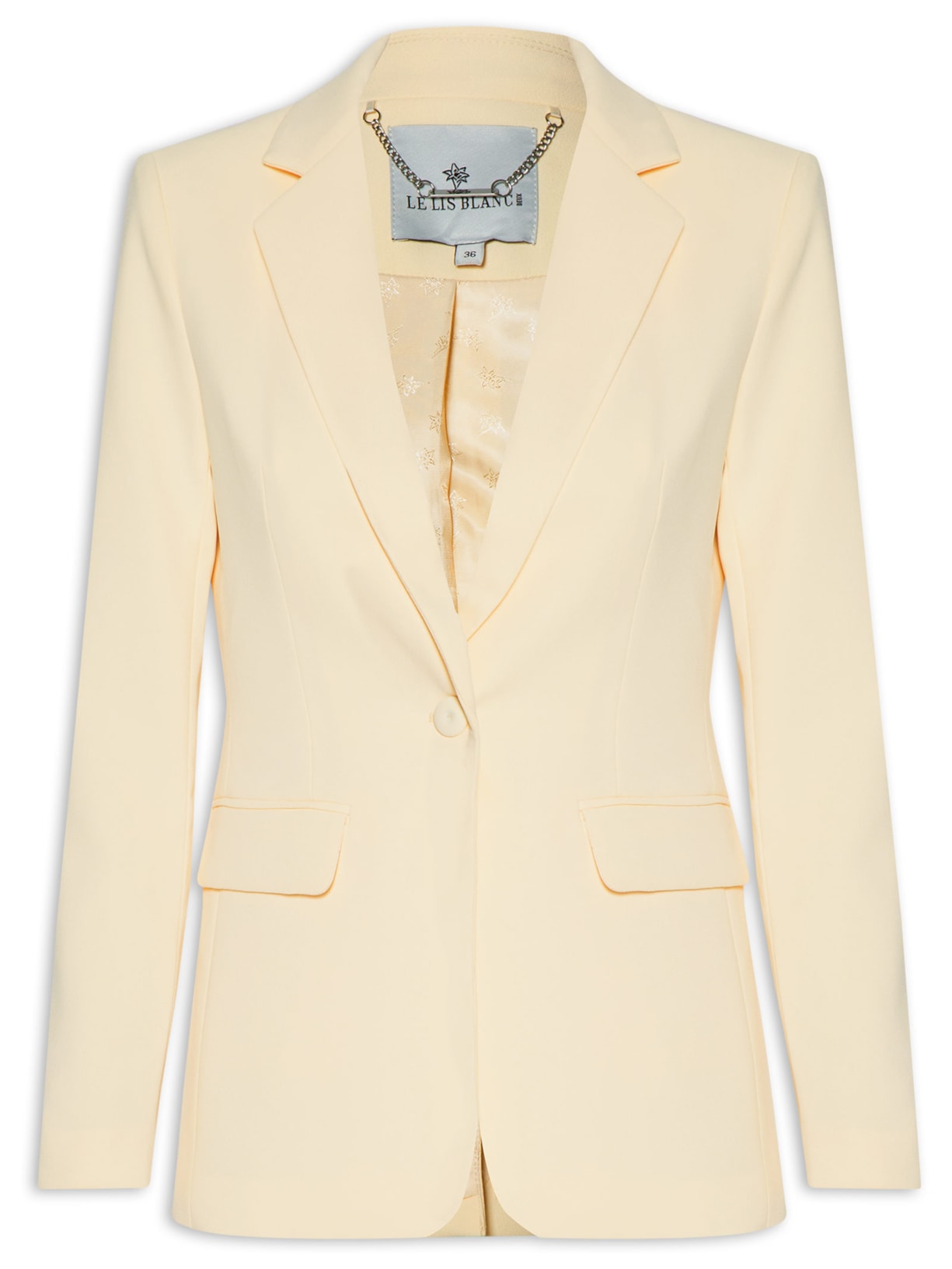 Blazer Feminino Flávia Ii - Amarelo