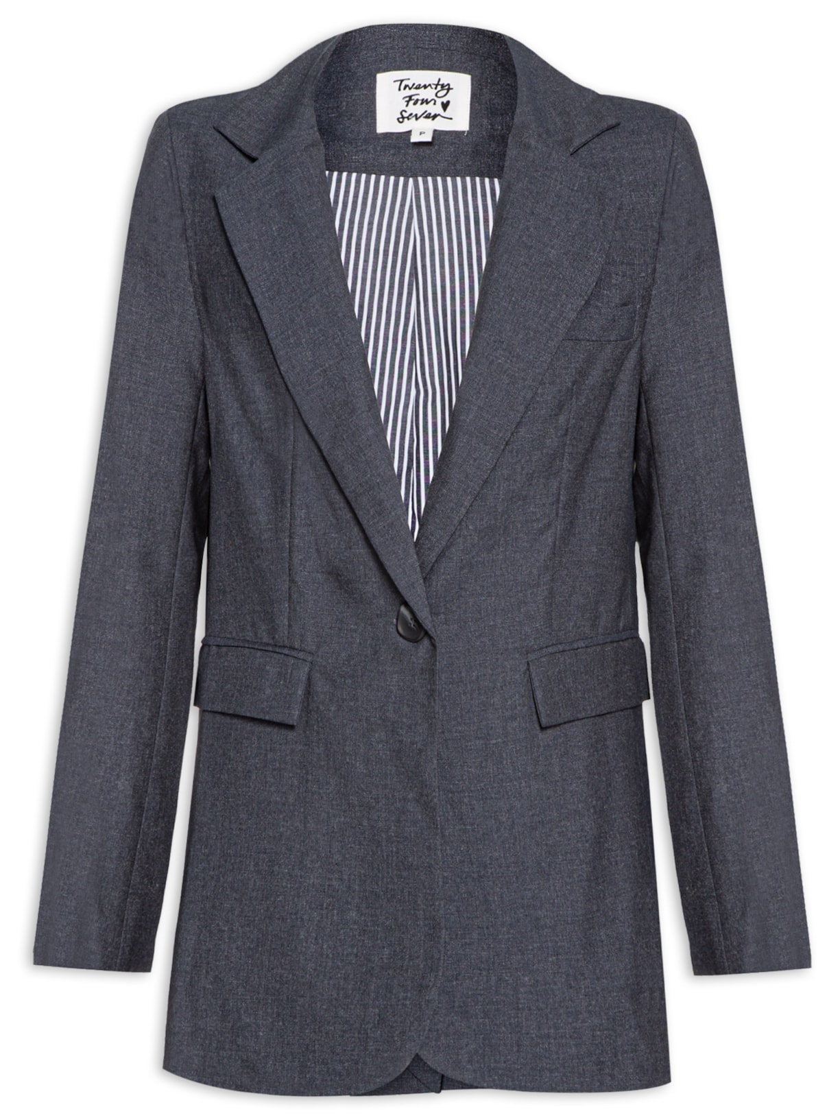 Blazer Feminino Guta - Cinza