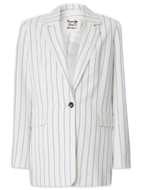 Blazer Feminino Julia - Branco