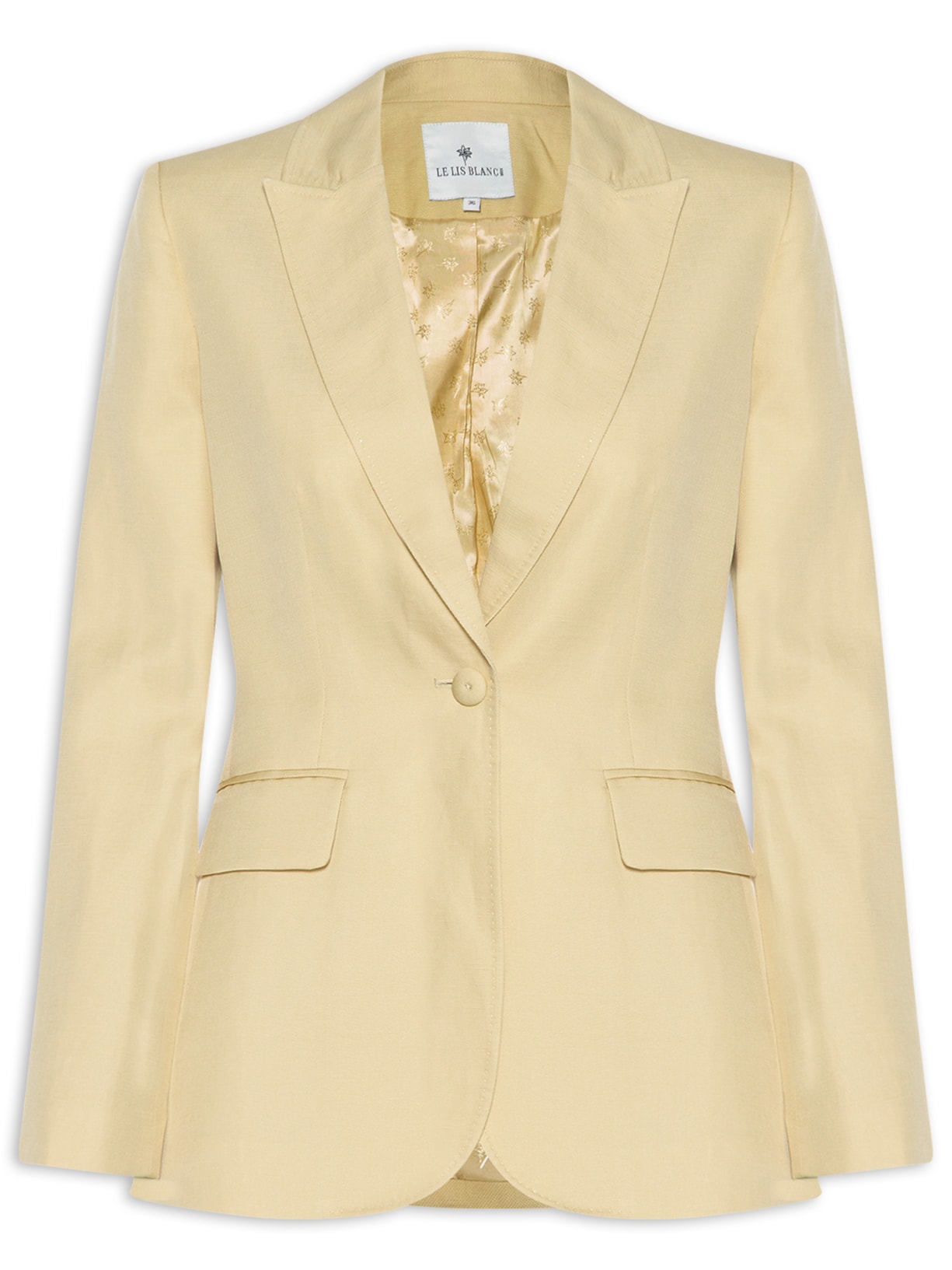 Blazer Feminino Julia I - Amarelo