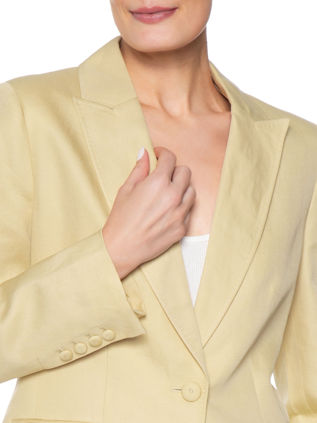 Blazer Feminino Julia I Amarelo Le Lis