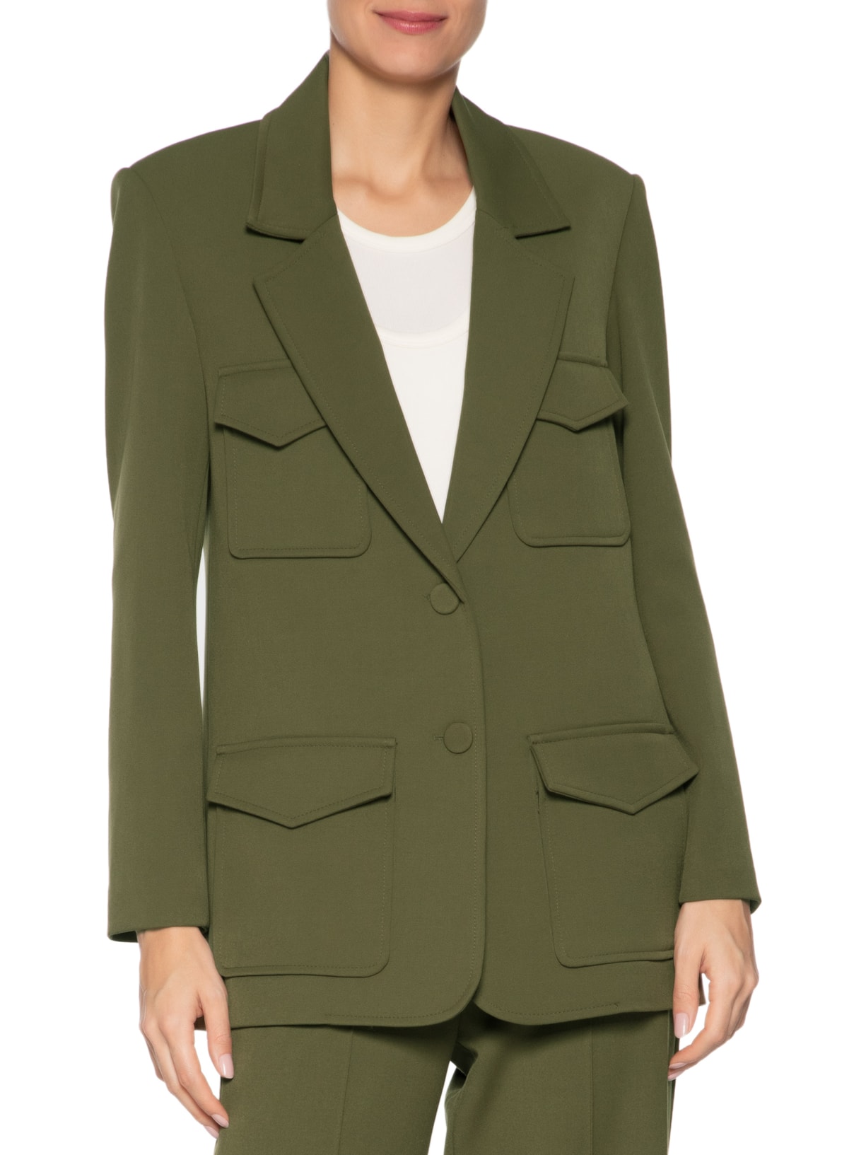 Blazer Feminino Kala Verde Carol Bassi
