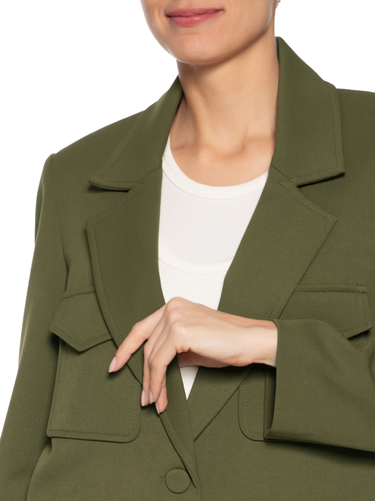 Blazer Feminino Kala Verde Carol Bassi