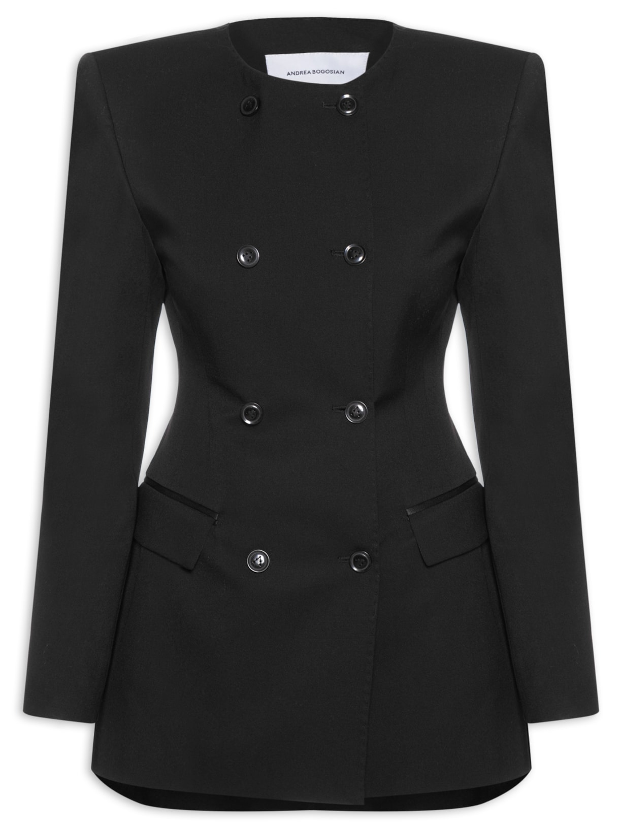 Blazer Feminino Lã Liliane Preto Andrea Bogosian