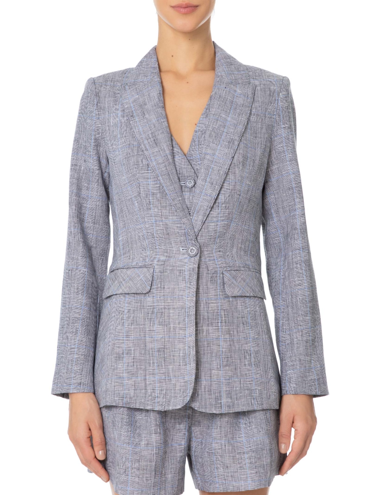 Blazer Feminino Laura Cinza Le Lis