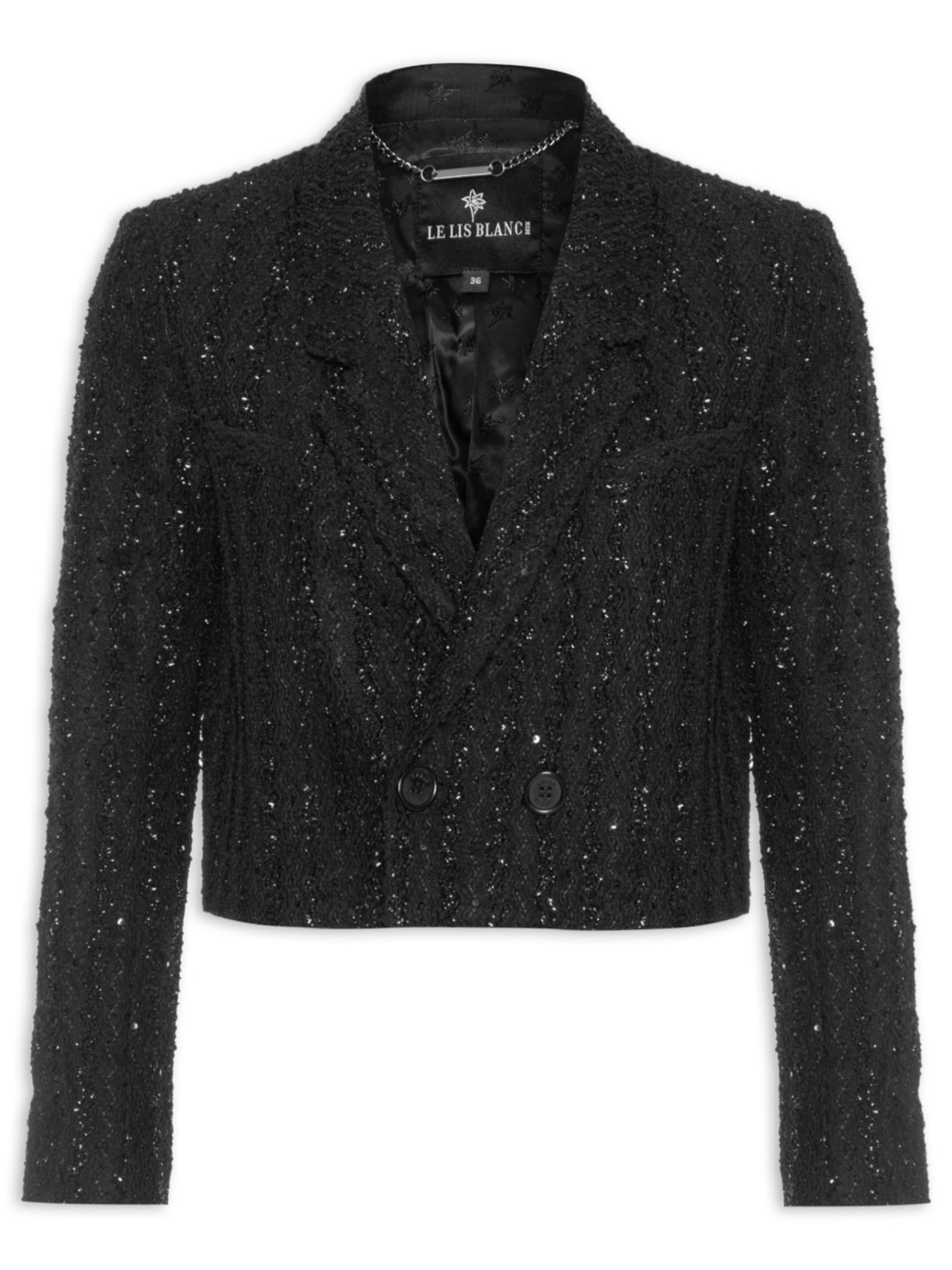 Blazer Feminino Lika - Preto