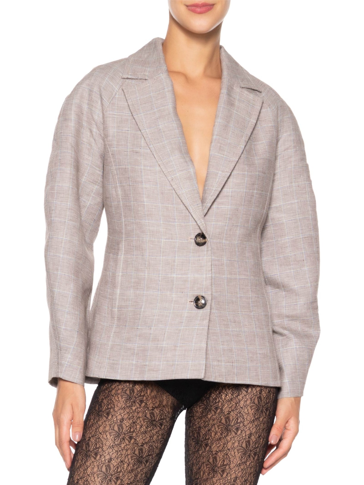 Blazer Feminino Linem Aura Duda Cinza Nk