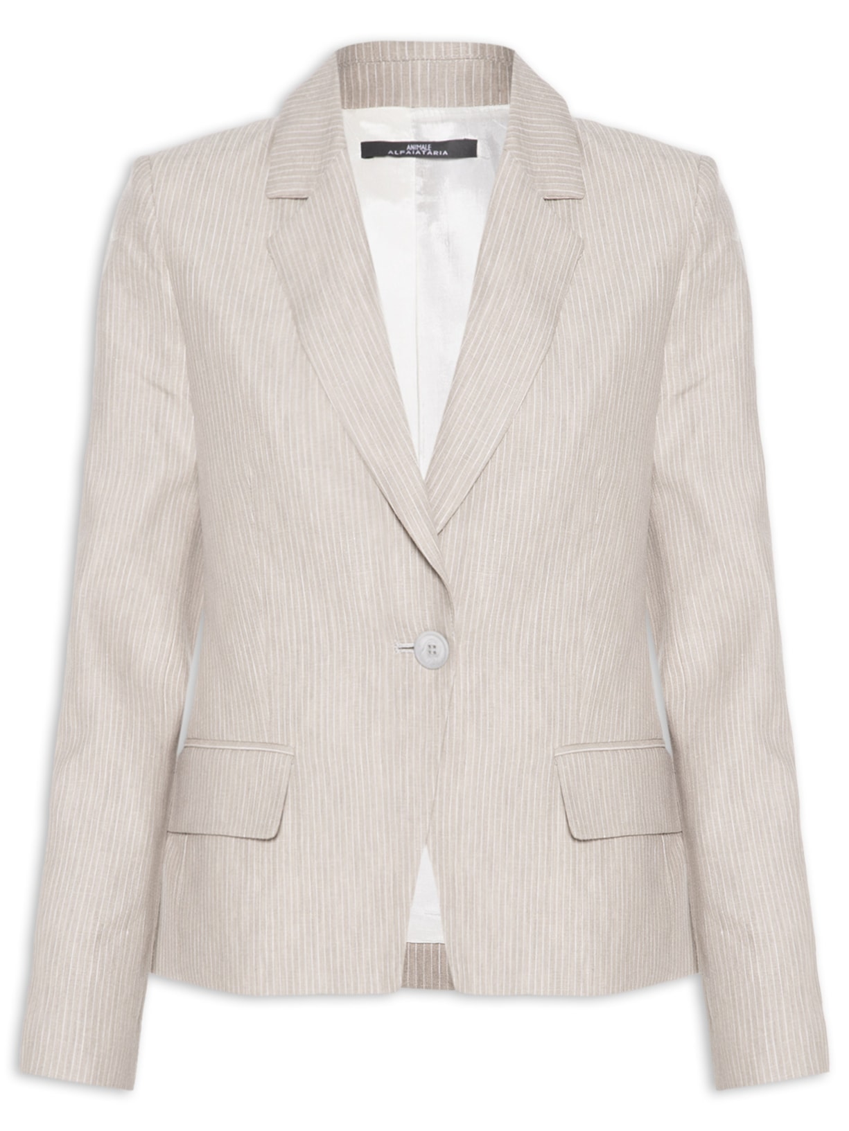 Blazer Feminino Listra - Cinza
