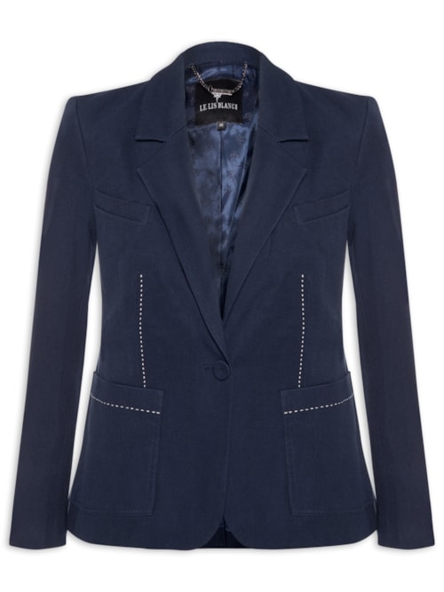 Blazer Feminino Livia - Azul