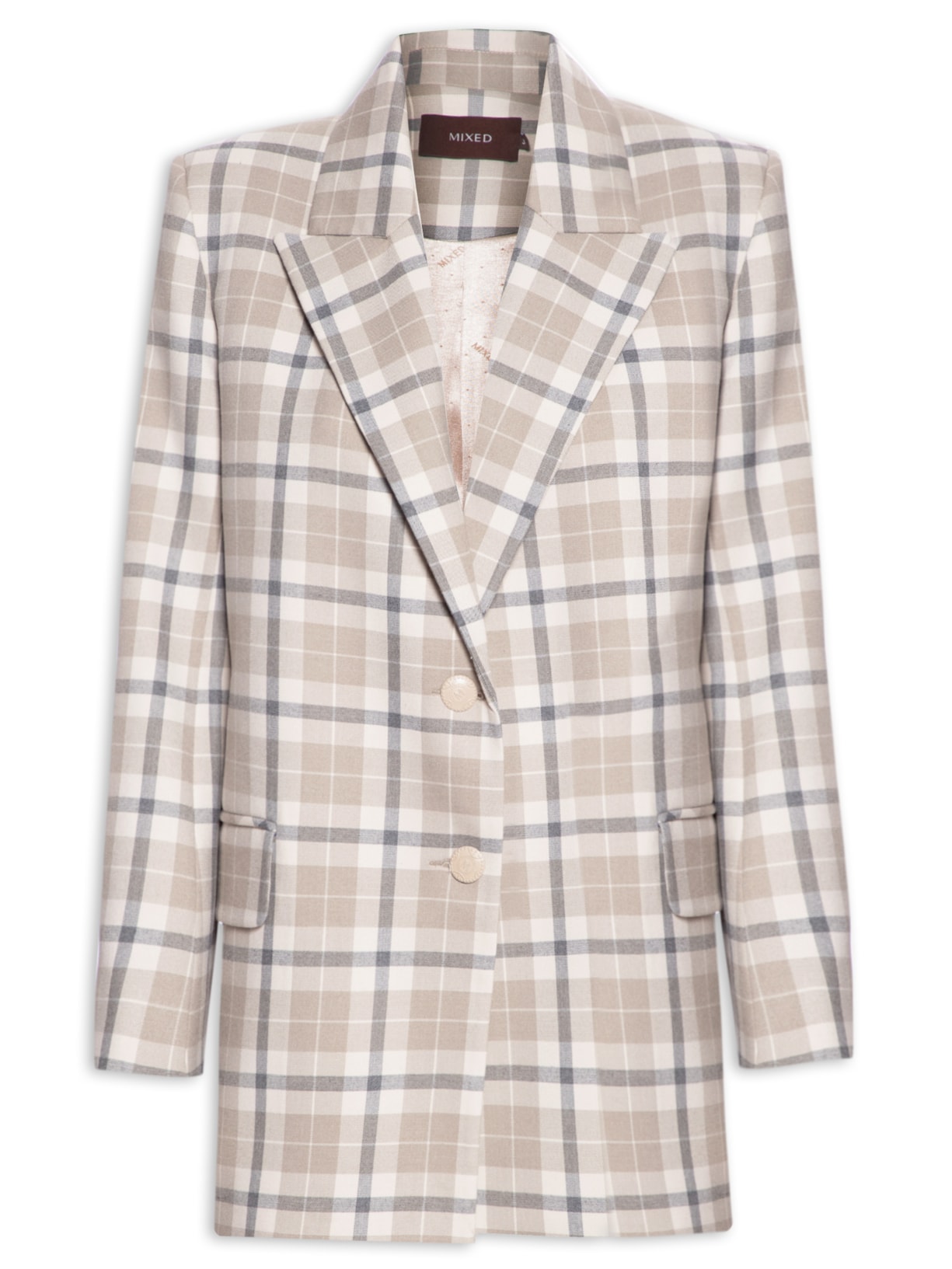 Blazer Feminino Logan - Cinza