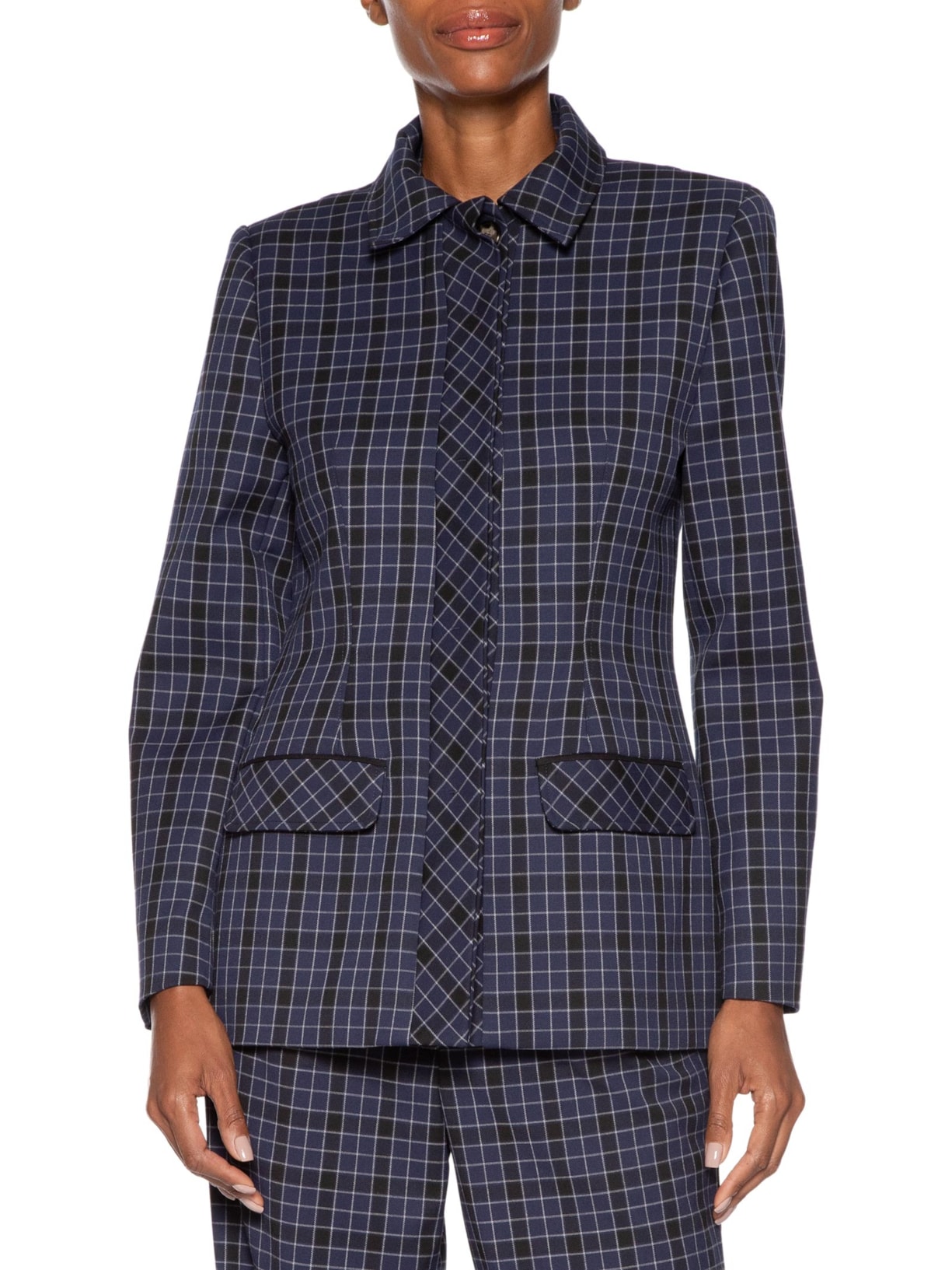 Blazer Feminino London Frida Azul Nk