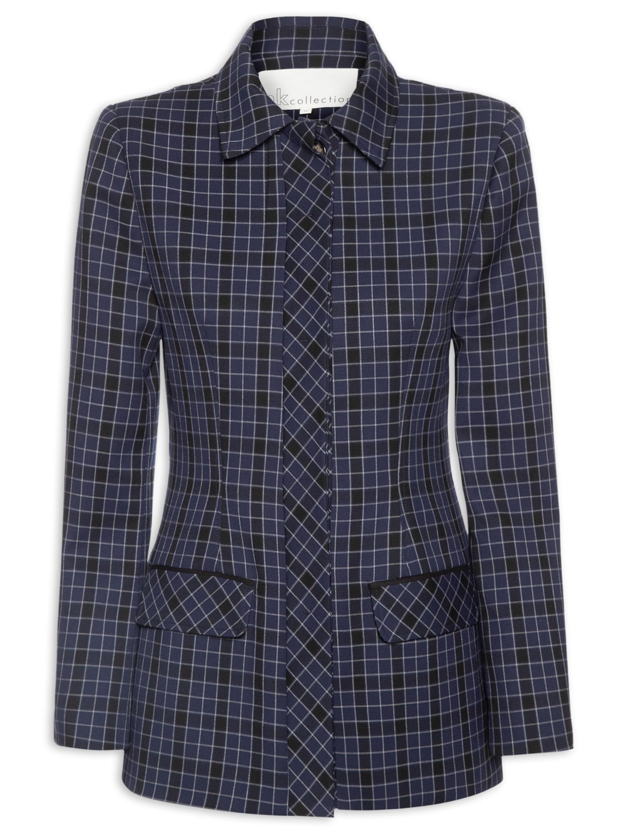 Blazer Feminino London Frida Azul Nk