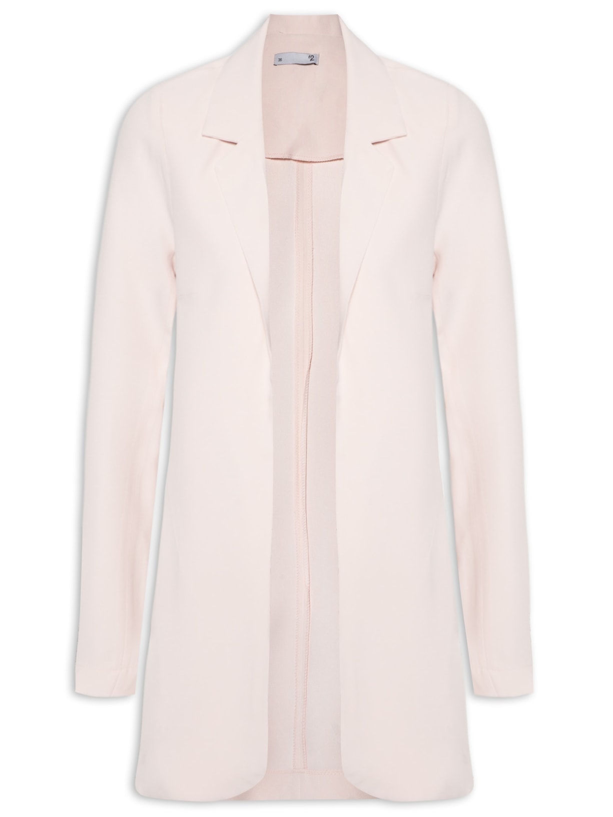 Blazer Feminino Longo Stile Werner - Rosa