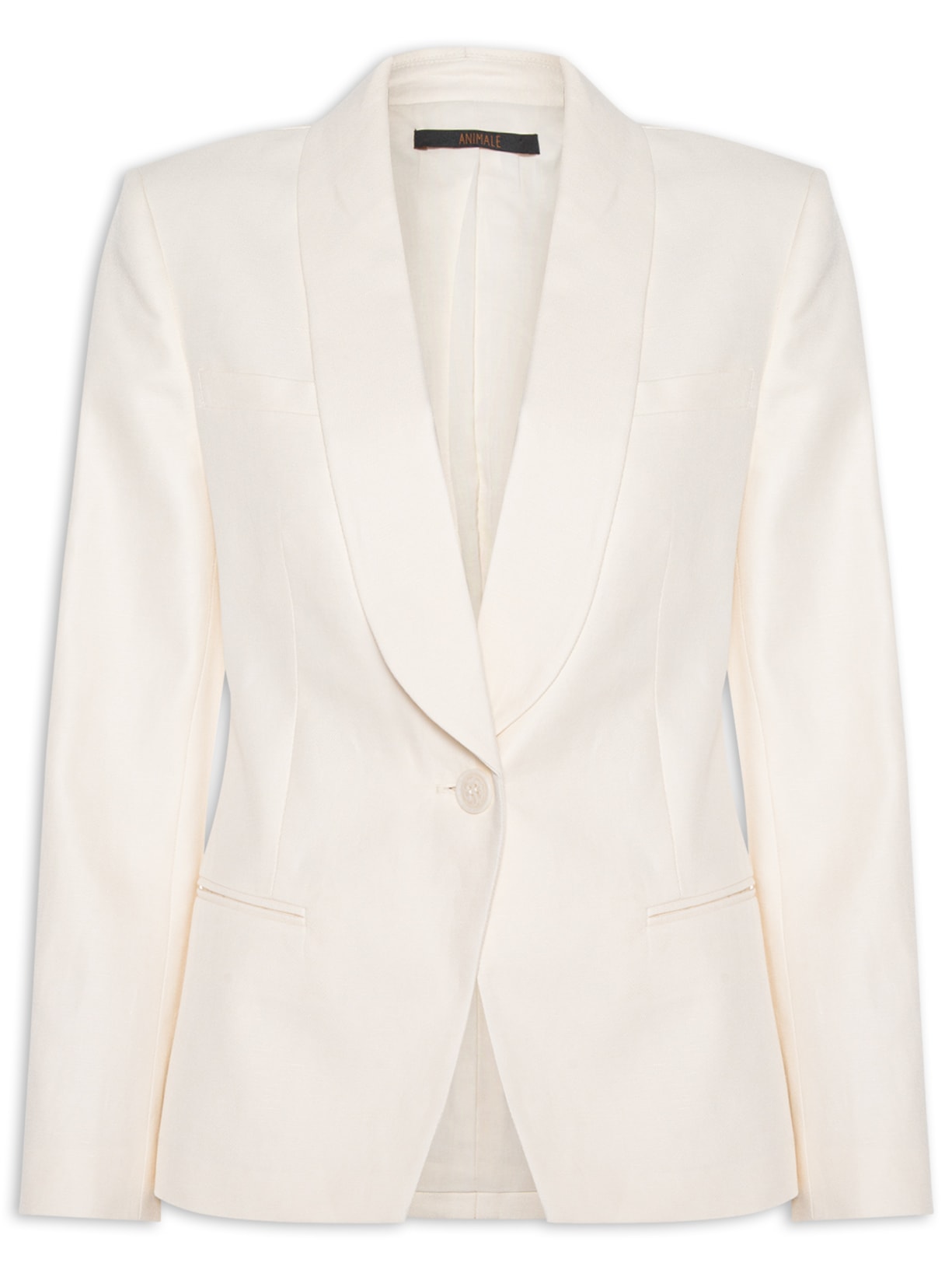 Blazer Feminino Mee Off White Animale