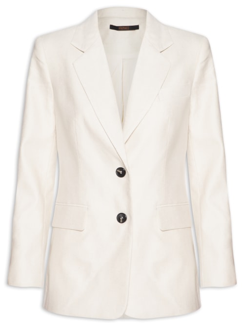 Blazer Feminino Melange - Off White