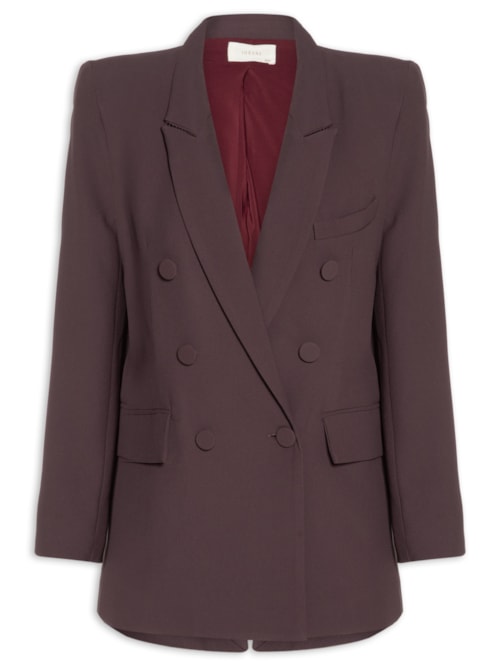 Blazer Feminino Merces - Roxo