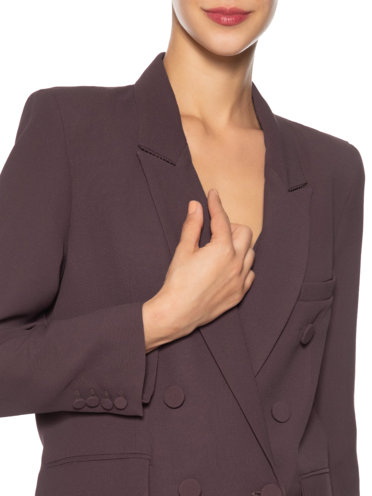 Blazer Feminino Merces Roxo  Iorane