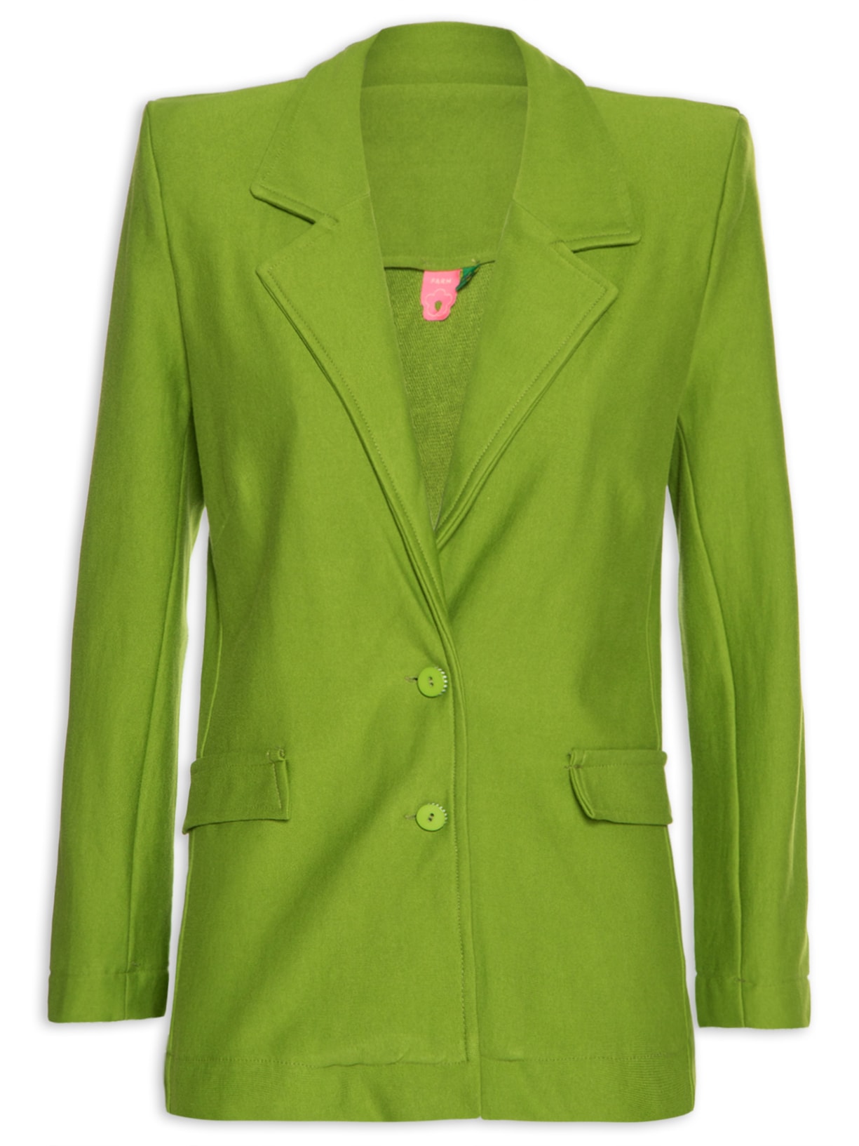 Blazer Feminino Moletom - Verde