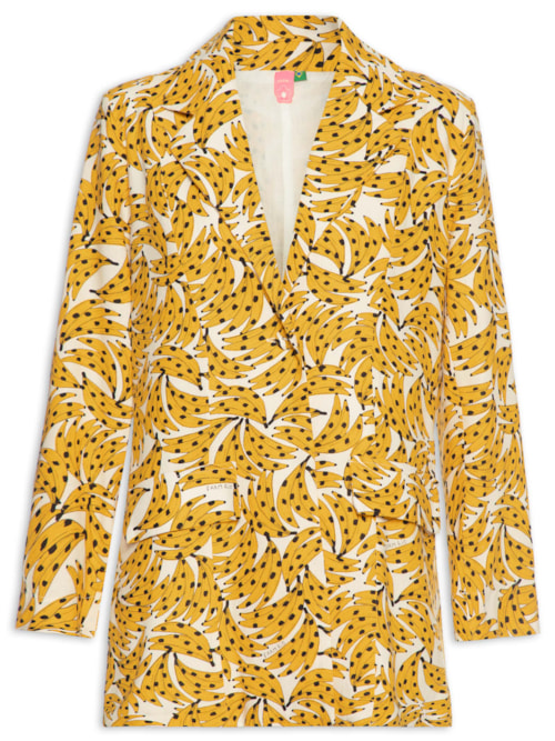 Blazer Feminino Nanica - Amarelo